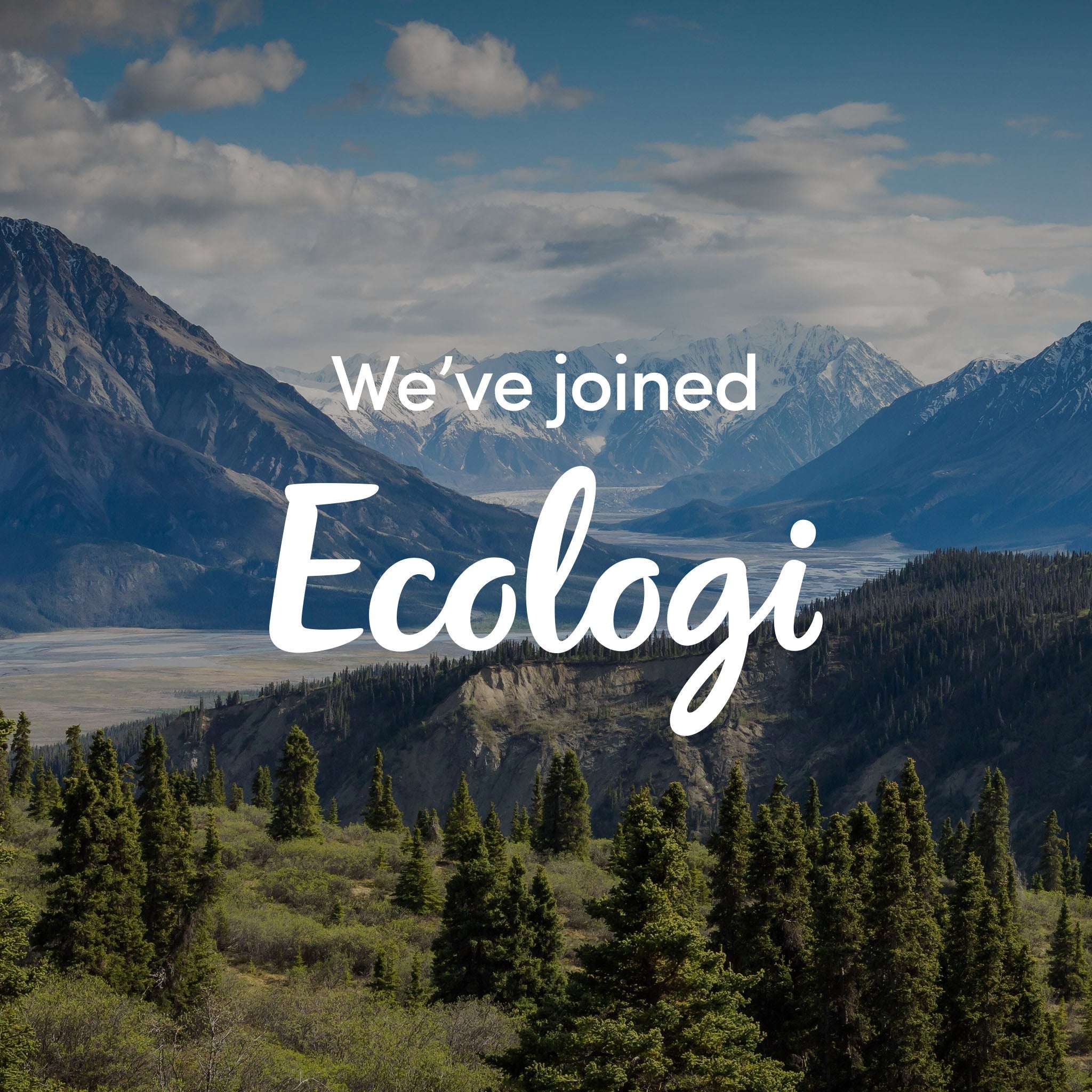 WE'RE PLANTING TREES WITH EVERY ORDER!